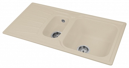 Гранитная мойка AquaGranitEx M-09K бежевый