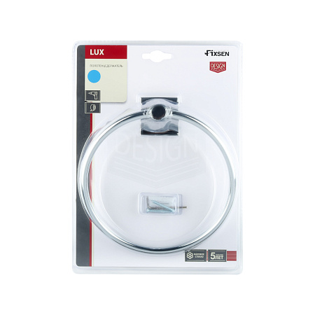 Fixsen LUX CHROME FX-15011 Полотенцедержатель кольцо, хром