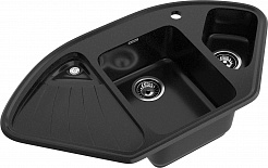 Мойка кухонная GranFest Corner GF-C1040E черный