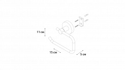 Fixsen MODERN FX-51510A Бумагодержатель без крышки