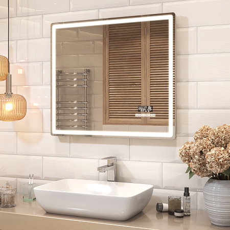 Зеркало VIGO Geometry Media voice 800