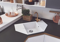 Кухонная мойка Polygran RIFF-800 (№302 (Песоч))