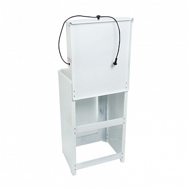 Умывальник "Акватекс" (бак антикорроз, с ЭВН + мойка пластик) цвет белый