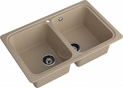 Мойка кухонная GranFest Standart GF-S-780K песочный
