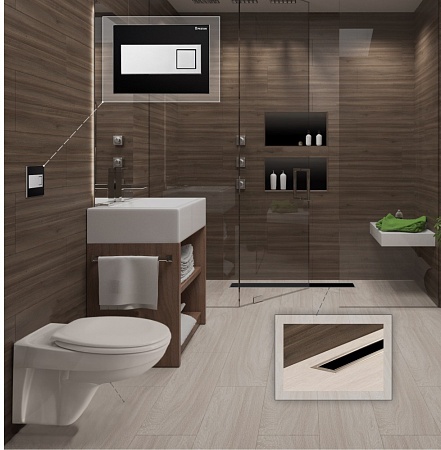 Подвесной унитаз Pestan Fluenta BASIC с крышкой Soft-Close