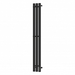 Полотенцесушитель электрический Point Гермес PN13822B П3 120x1200 диммер справа, черный