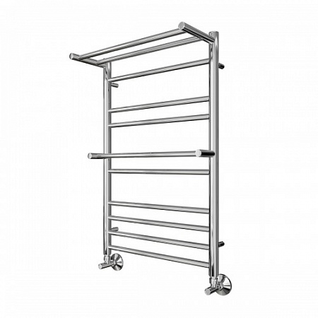 Полотенцесушитель водяной Lemark Pramen LM33810BL П10 500x800, черный