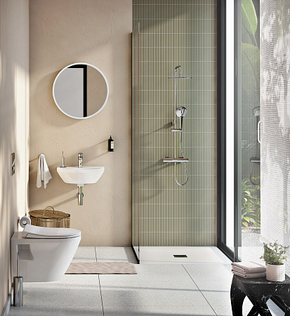 Душевая колонна Vitra Aquaheat A47201EXP Хром