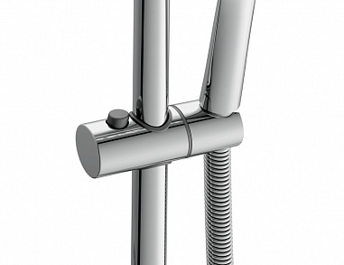 Душевая система Cersanit MODUO встраиваемая (смеситель стандартный) 5 режимов шланг 150 металл