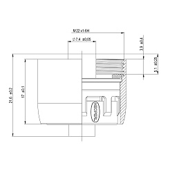 Аэратор NEOPERL на две воды М22
