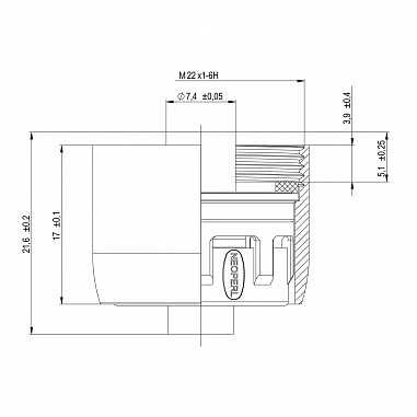 Аэратор NEOPERL на две воды М22