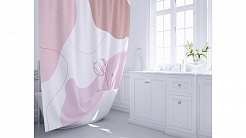 Fixsen DESIGN FX-2514 Штора для ванной Fixsen Cream