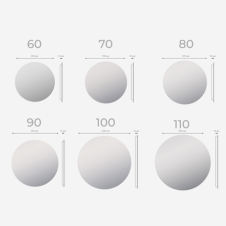 Зеркало VIGO Otti Classic 1000