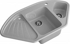 Мойка кухонная GranFest Corner GF-C1040E серый