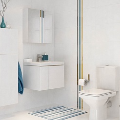 Тумба Cersanit под раковину подвесная COLOUR 80, белый