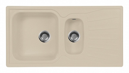 Гранитная мойка AquaGranitEx M-09K бежевый