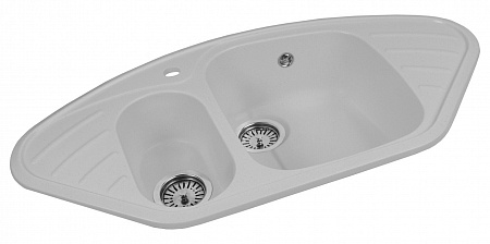 Гранитная мойка AquaGranitEx M-14 серый