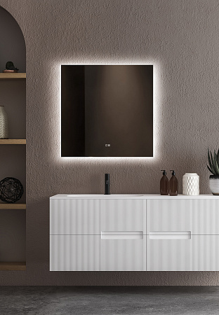 Зеркало Silver Mirrors Алмина 800х800 - 2 (подогрев, сенсорный выключатель)