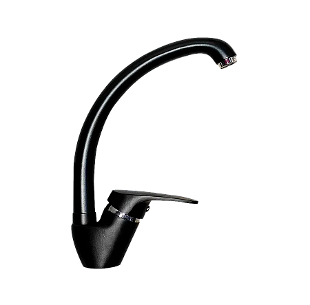 Смеситель для кухни Polygran, уголь, арт.748958