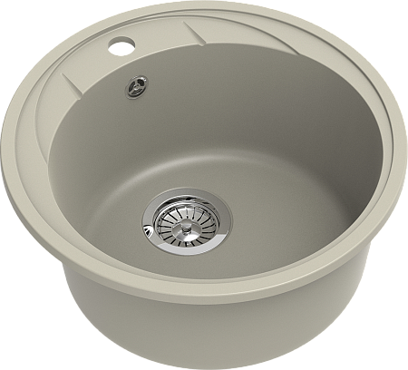 Мойка кухонная EWIGSTEIN Elegant R45 1-чаша D-484мм топаз