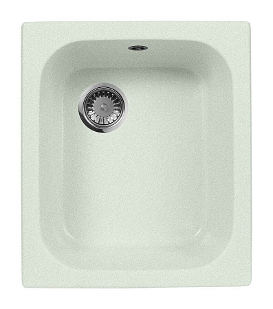 Гранитная мойка AquaGranitEx M-17 салатовый
