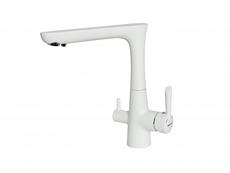 Смеситель EWIGSTEIN для кухни Г-обр. с краном питьевой воды (иней)