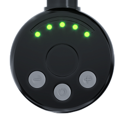 ТЭН LUX-01T-300 с терморегулятором 300W, черный