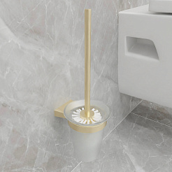 Fixsen TREND GOLD FX-99013 Ерш для туалета, золото-сатин