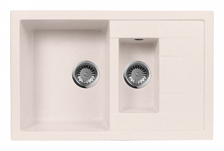 Гранитная мойка AquaGranitEx M-21K светло-розовый
