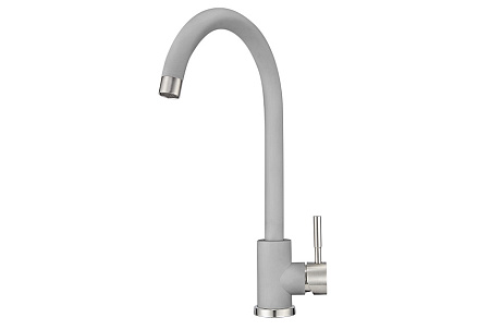 Смеситель для кухни Point PN3101AL серый