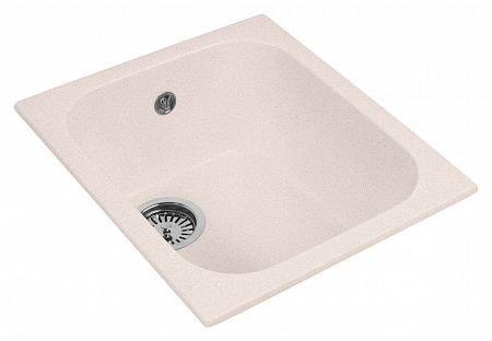 Гранитная мойка AquaGranitEx M-17 светло-розовый