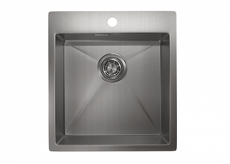 Стальная кухонная мойка Granula GR-4600 сталь сатин