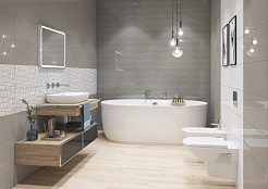 Зеркало Cersanit LED DESIGN PRO 050 80 хол. тепл. cвет часы с подсветкой прямоугольное