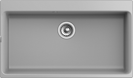 Кухонная мойка RIVELATO AXEL 90  1-чаша 870*520мм grigio metallizzato