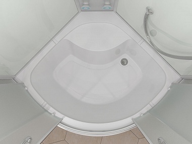 Душевая кабина Erlit ER4510TP-C3-RUS (1000x1000x2150)