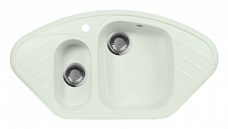 Гранитная мойка AquaGranitEx M-14 салатовый