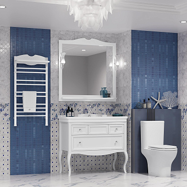 Унитаз-компакт OPADIRIS Палермо OS24721 безободковый, сиденье дюропласт, крышка бачка керамика