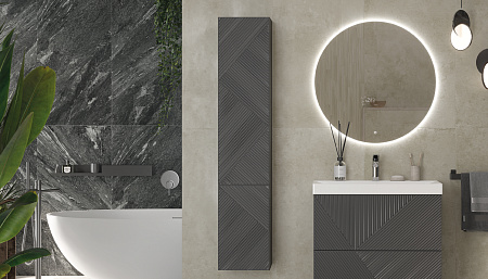 Шкаф VELVEX Edge 350 навесной графит