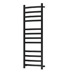 Полотенцесушитель электрический Point Антея PN17852B П12 500x1200, диммер справа, черный