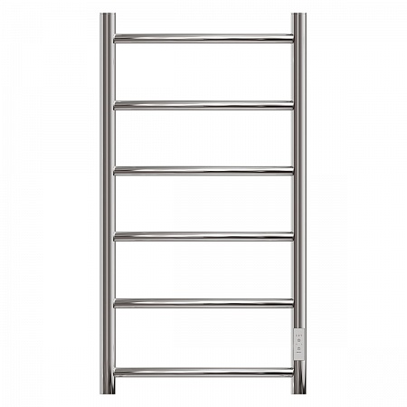 Полотенцесушитель электрический Point Афина PN04858 П6 500x800 диммер справа, хром