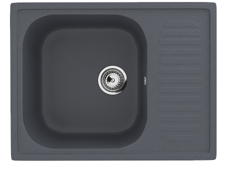 Мойка кухонная Ulgran U-202-343, антрацит