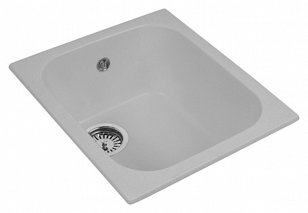 Гранитная мойка AquaGranitEx M-17 серый