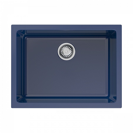 Мойка кухонная OMOIKIRI Okinoshima 61-U/I-IB Glossy Natceramic/indigo blue глянцевый
