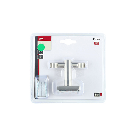 Fixsen LUX SATIN FX-16005 Крючок одинарный, сатин