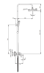 Душевая система для ванны SPLENKA S01.24.03