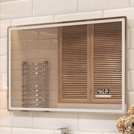 Зеркало VIGO Geometry Media voice 1000