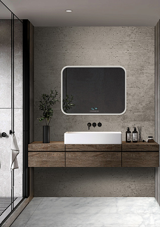 Зеркало Silver Mirrors Стив 915х685 - 6 (модуль мфм+подогрев, выключатель-сенсор) 