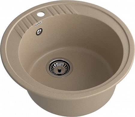 Мойка кухонная GranFest Rondo GF-R520 песочный