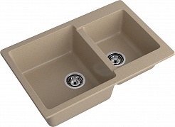 Мойка кухонная GranFest Practic GF-P780K песочный