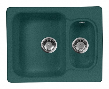 Гранитная мойка AquaGranitEx M-09 зеленый